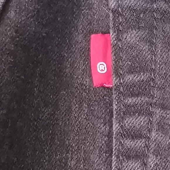 Levis 505 Regular Fit Mens Black Jeans Straight Leg Denim W36 L30 - Picture 5 of 13